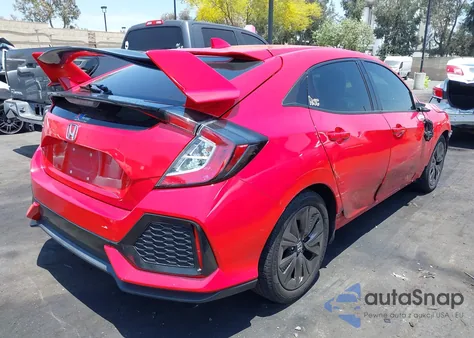 2017 Honda Civic Ex z USA, uszkodzony, nr VIN SHHFK7H58HU227543